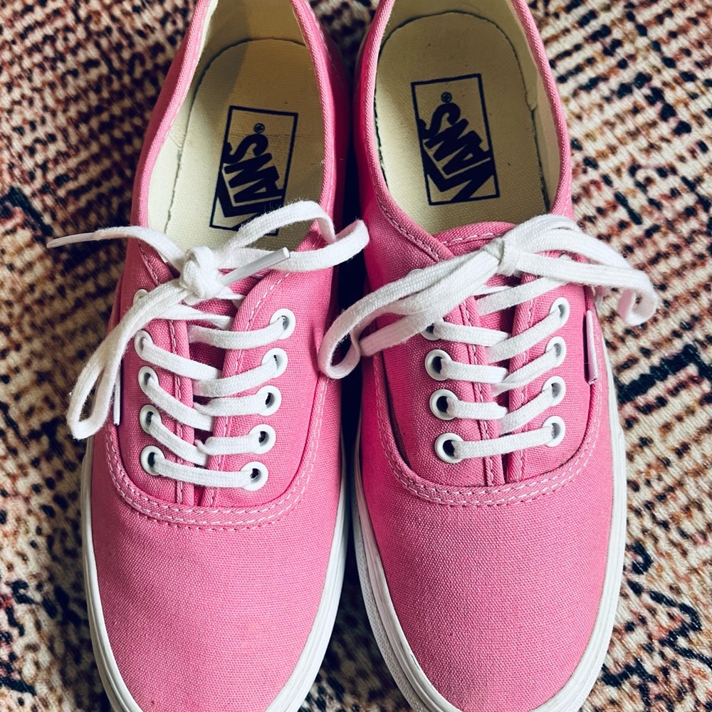 Pink Authentic Vans